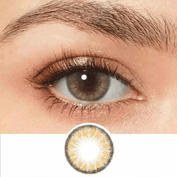 CHANGINGEYES HEMA CONTACT LENSES BLUE PURE AMBER