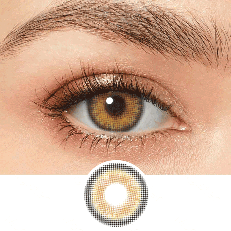 CHANGINGEYES HEMA CONTACT LENSES Vanila Brown