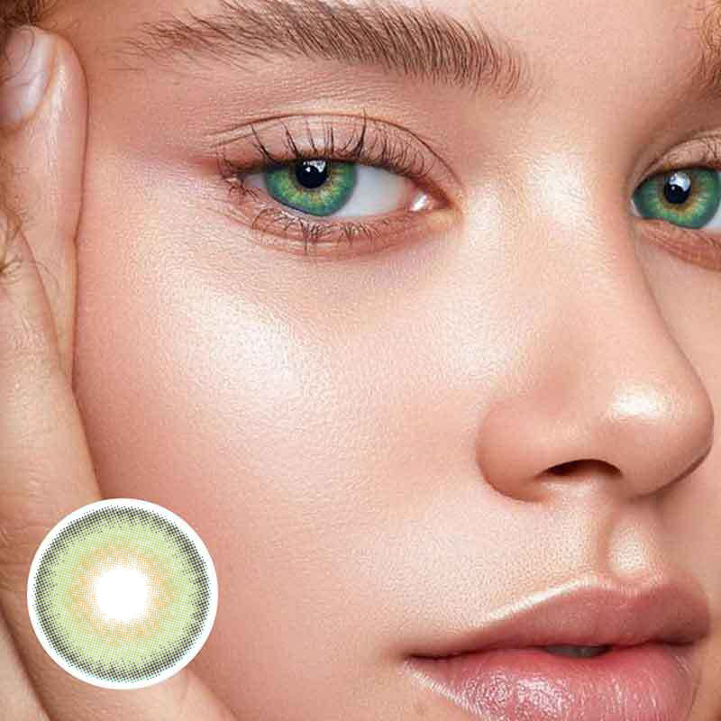 CHANGINGEYES HEMA CONTACT LENSES Rainbow Green