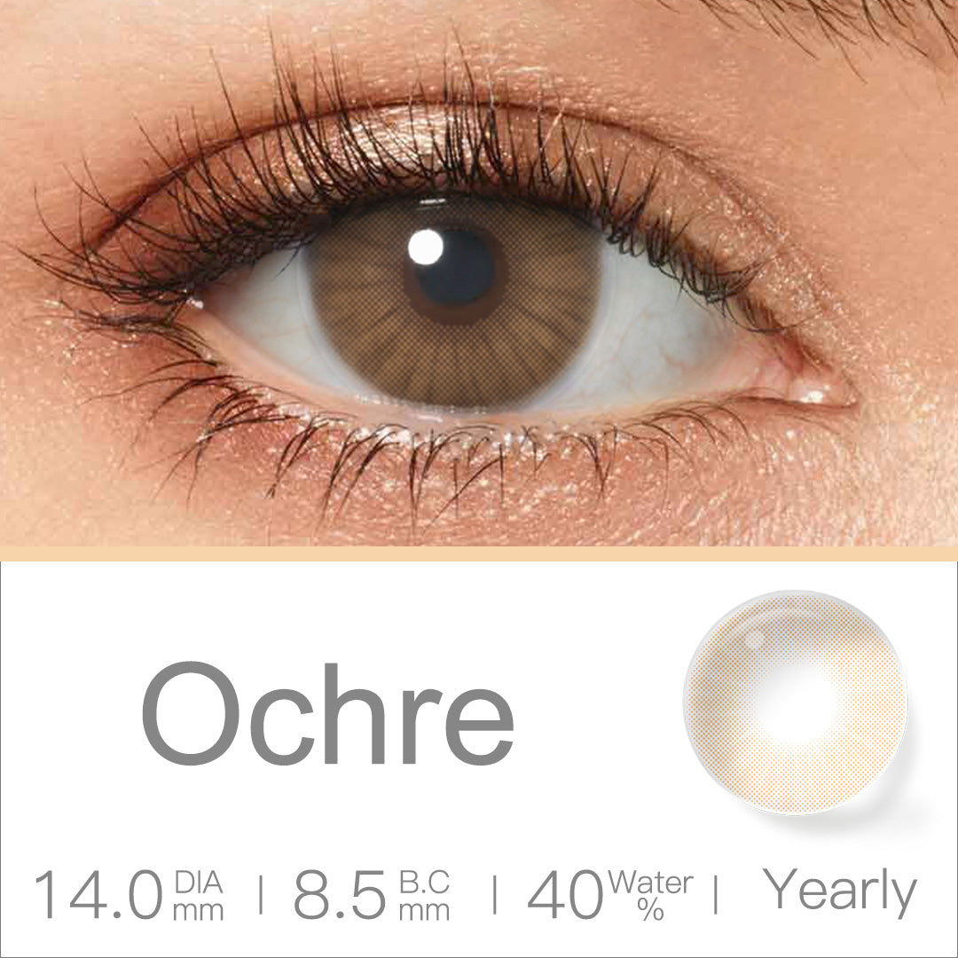 CHANGINGEYES HEMA CONTACT LENSES Ochre